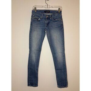 LEVI'S JEANS Genuinely Crafted Juniors 7M Denim 5 Pocket Red Tag Stretch